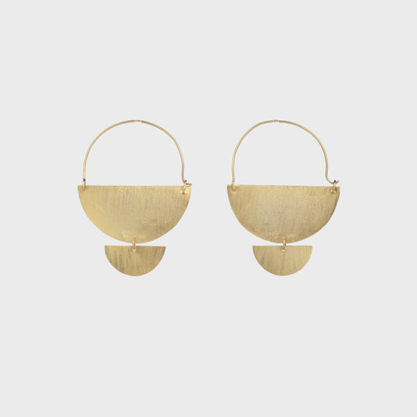 Half Round Shaker Earring