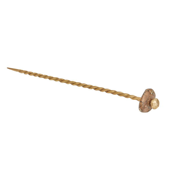 Pebble Moon Hair Stick