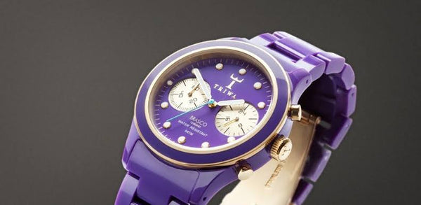 Purple Rain Triwa Brasco Chrono