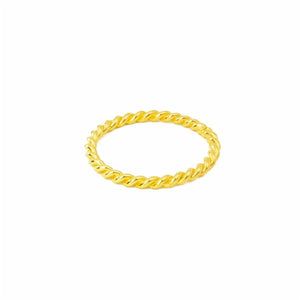 Twist O Gold Ring