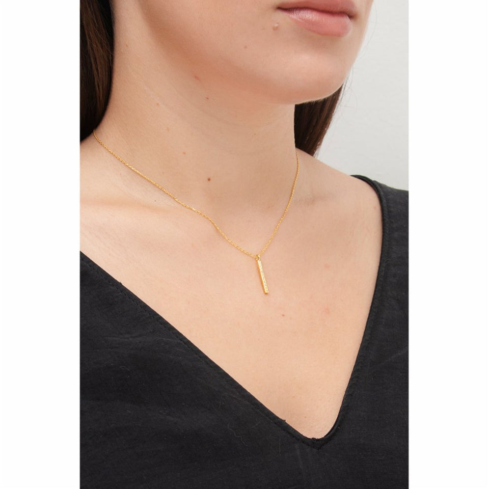 Line Gold Necklace