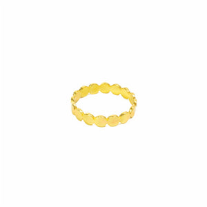 DotDotDot X Gold Ring