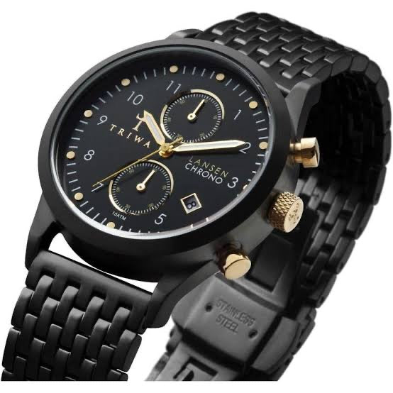 Midnight Lansen Chrono Black