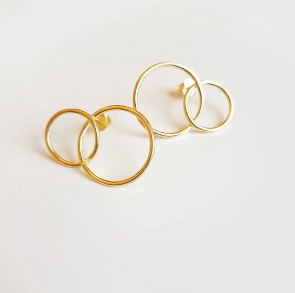 Circle In Circle Earring