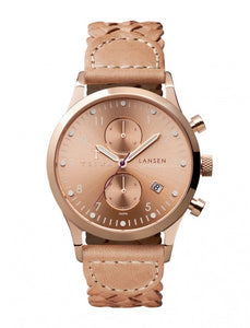 Rose Lansen Chrono Tan Braided